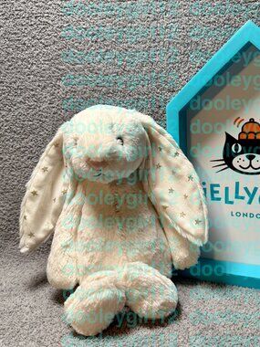 Jellycat Bashful Twinkle Bunny-BNWT-Authentic